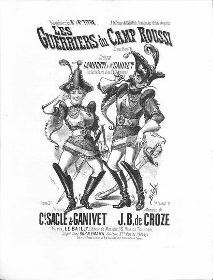 Les Guerriers du Camp Roussi (Ganivet & Saclé / Croze)