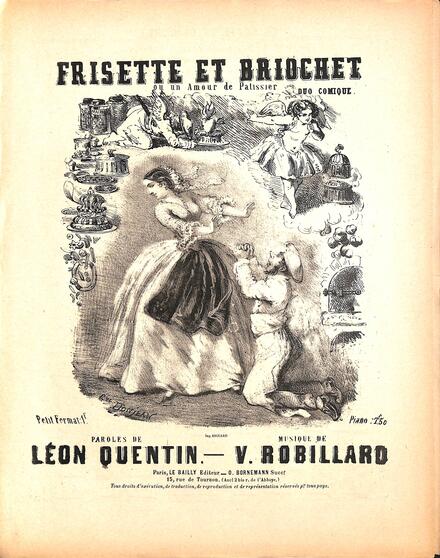 Frisette et Briochet ou Un amour de pâtissier (Quentin / Robillard)