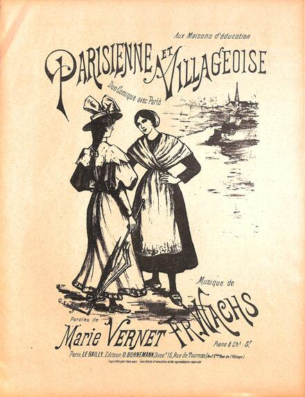 Parisienne et Villageoise (Vernet / Wachs)