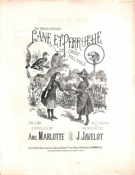 Cane et Perruche (Marlette / Javelot)