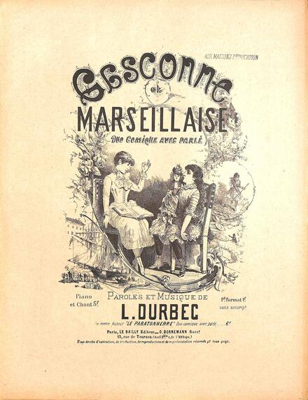 Gasconne et Marseillaise (Durbec)