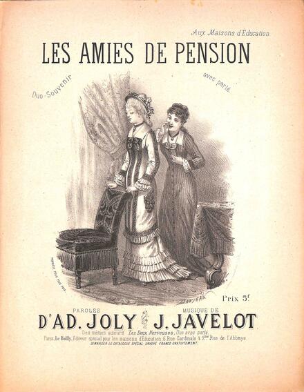 Les Amies de pension (Joly / Javelot)