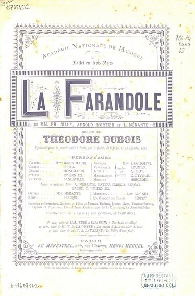 La Farandole (Mérante / Dubois)