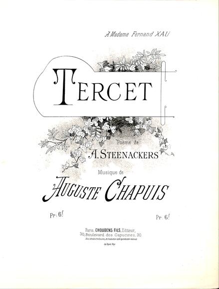 Tercet (Steenachers / Chapuis)