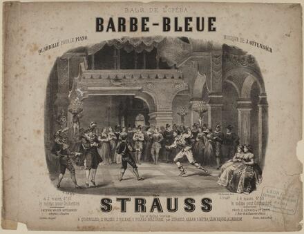 Barbe-Bleue, quadrille d’après Offenbach (Strauss)