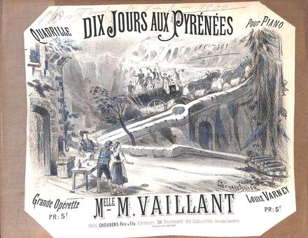 Dix Jours aux Pyrénées, quadrille d'après Varney (Vaillant)