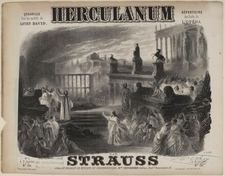 Herculanum, quadrille d’après David (Strauss)