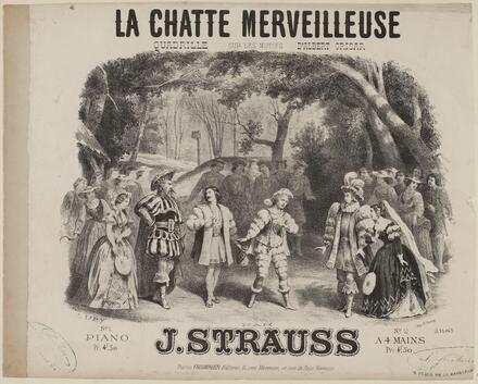 La Chatte merveilleuse, quadrille d’après Grisar (Strauss)