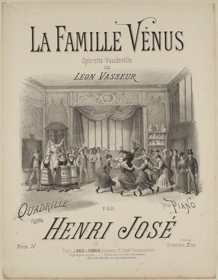 La Famille Vénus, quadrille d’après Vasseur (José)