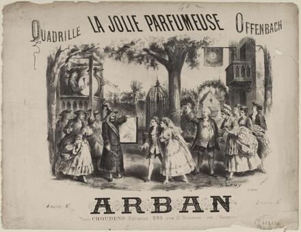 La Jolie parfumeuse, quadrille d’après Offenbach (Arban)