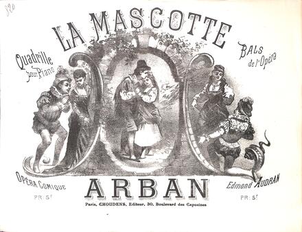 La Mascotte, quadrille d'après Audran (Arban)