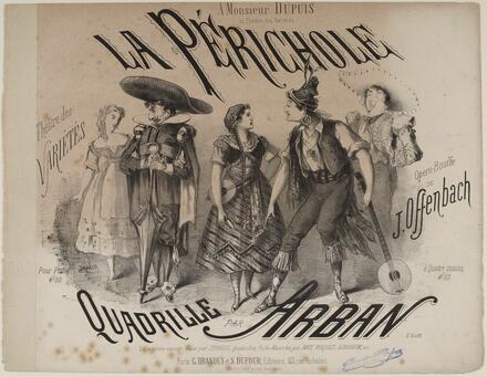 La Périchole, quadrille d'après Offenbach (Arban)