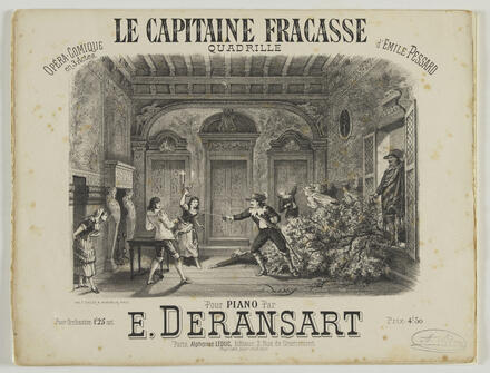 Le Capitaine Fracasse, quadrille d’après Pessard (Deransart)