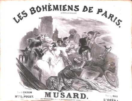 Les Bohémiens de Paris, quadrille d'après Puget (Musard)