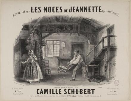 Les Noces de Jeannette, quadrille d’après Massé (Schubert)