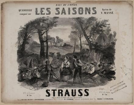 Les Saisons, quadrille d’après Massé (Strauss)