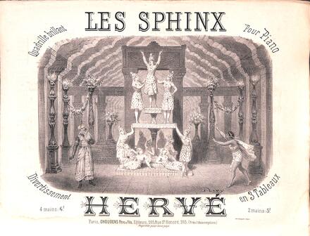 Les Sphinx, quadrille d'après le ballet (Hervé)