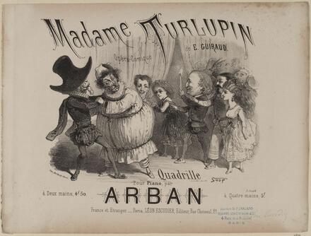 Madame Turlupin, quadrille d’après Guiraud (Arban)