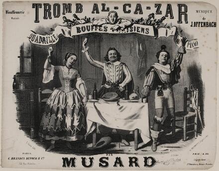 Tromb Al-Ca-Zar, quadrille d’après Offenbach (Musard)