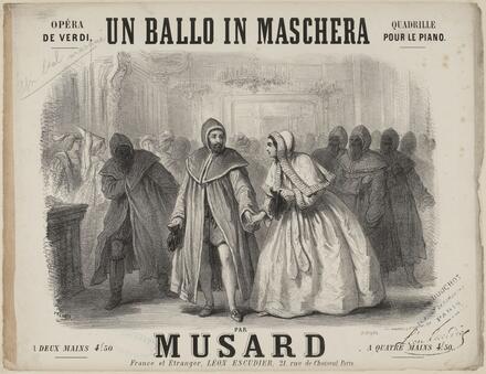 Un ballo in maschera, quadrille d’après Verdi (Musard)