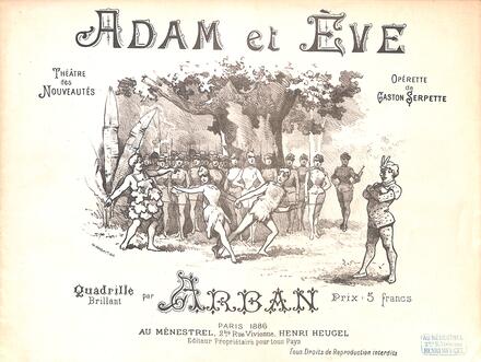Adam et Ève, quadrille brillant d'après Serpette (Arban)