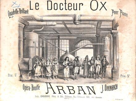 Le Docteur Ox, quadrille brillant d'après Offenbach (Arban)