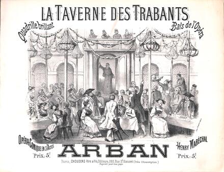 La Taverne des Trabants, quadrille brillant d'après Maréchal (Arban)