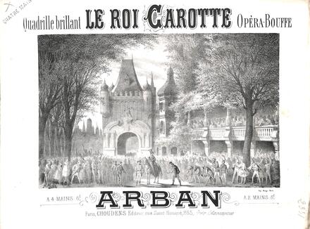 Le Roi Carotte, quadrille brillant d'après Offenbach (Arban)