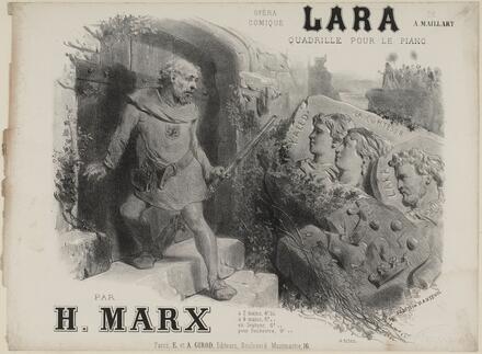 Lara, quadrille d’après Maillart (Marx)