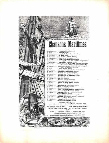 Chansons maritimes (auteurs divers)