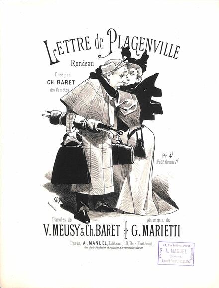 Lettre de Plangenville (Baret & Meusy / Marietti)