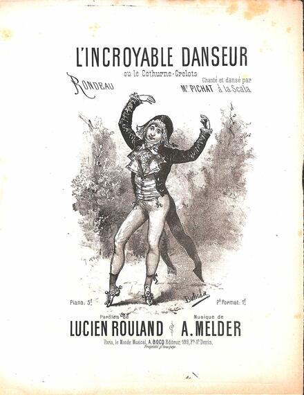 L'Incroyable Danseur ou le cothurne-grélots (Rouland / Melder)
