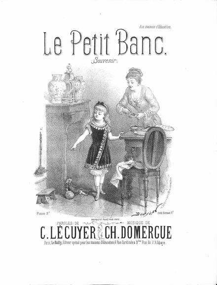 Le Petit Banc (Lécuyer / Domergue)