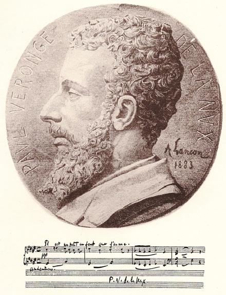 Paul Véronge de La Nux (portrait et autographe)