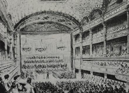 Réouverture de la salle du Conservatoire (1866)