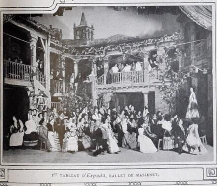 Scène d'Espada (Massenet) : 1er tableau