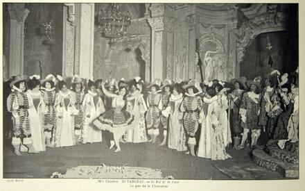 Scène de Cendrillon de Massenet : 2e tableau, Le pas de la Florentine