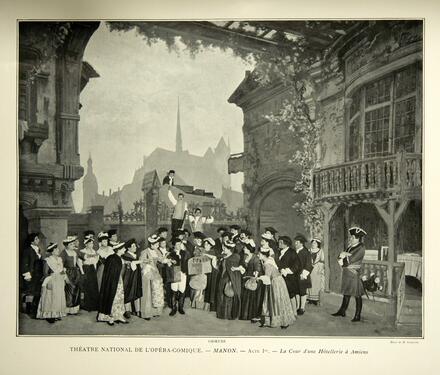 Scène de Manon (Massenet) : acte I