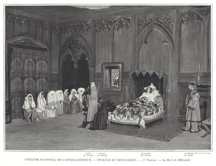 Scène de Pelléas et Mélisande : 13e tableau – la mort de Mélisande