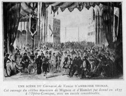 Scène du Carnaval de Venise (Thomas)