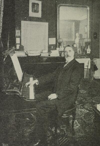 Théodore Dubois au piano