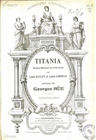 Titania (Corneau & Gallet / Hüe)