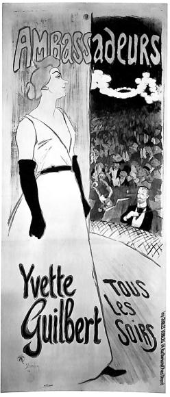 Yvette Guilbert (affiche des Ambassadeurs)