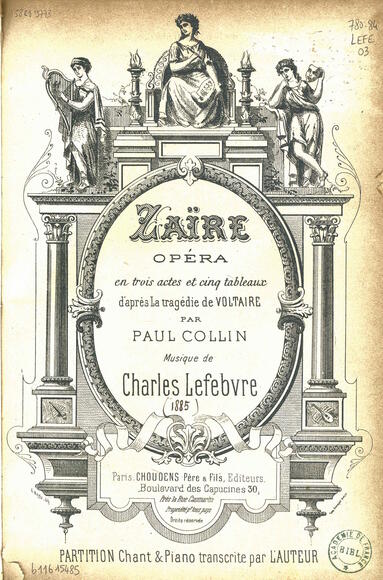 Zaire (Collin / Lefebvre)