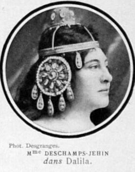 Blanche Deschamps-Jéhin en Dalila