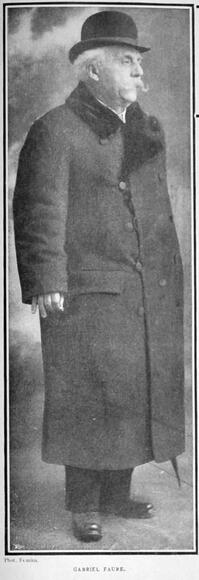 Gabriel Fauré en 1909