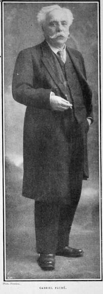 Gabriel Fauré en 1909
