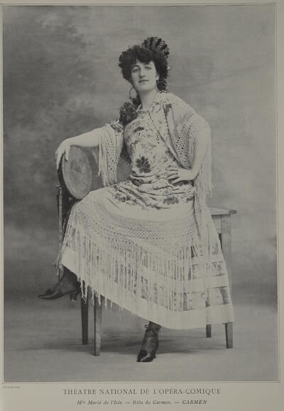 Jeanne Marié de l'Isle en Carmen