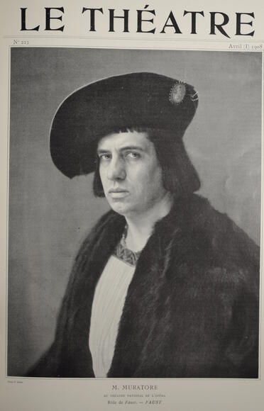 Lucien Muratore en Faust (Gounod)