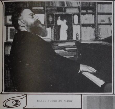 Raoul Pugno au piano